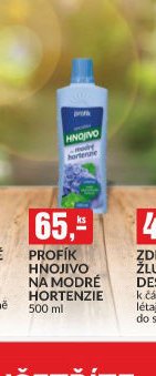 PROFÍK HNOJIVO NA MODRÉ HORTENZIE