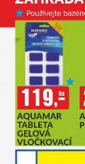 AQUAMAR TABLETA GELOVÁ VLOČKOVACÍ