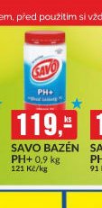 SAVO BAZÉN PH+ 0,9 kg