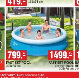 FAST SET POOL 305x76 cm
