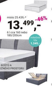 ČALOUNĚNÁ POSTEL „ELIZABETH“
