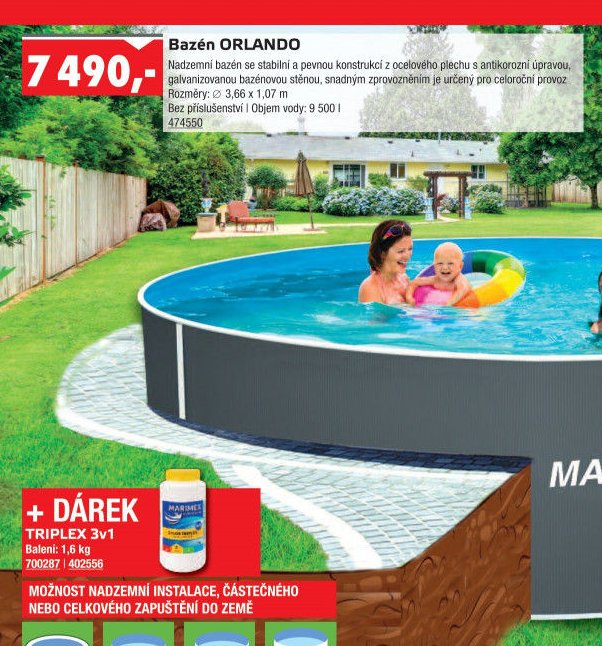 Bazén ORLANDO