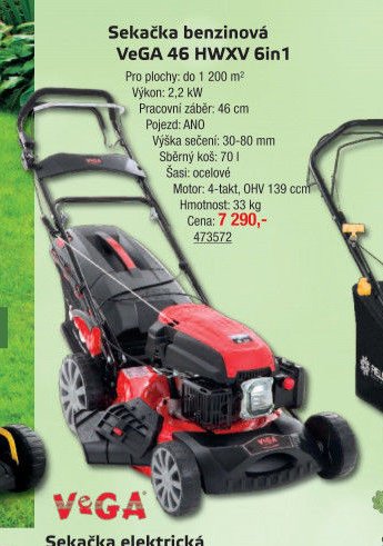 Sekačka benzínová VeGA 46 HWXV 6in1