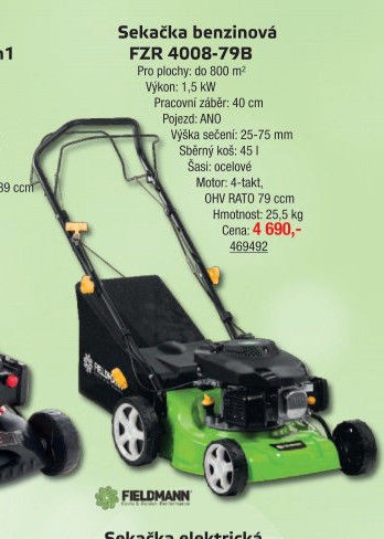 Sekačka benzínová Fieldmann FZR 4008-79B