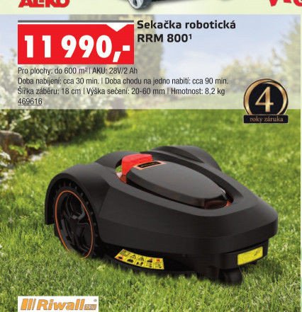 Sekačka robotická Riwall RRM 800