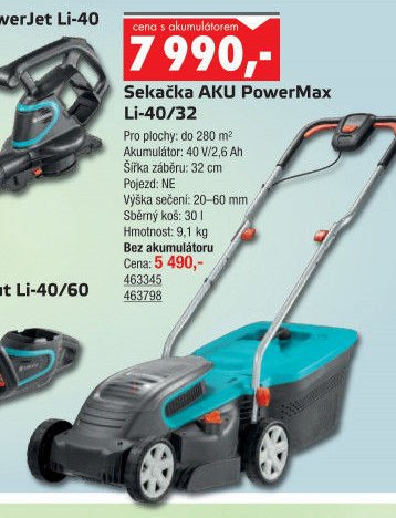 Sekačka AKU PowerMax Li-40/32