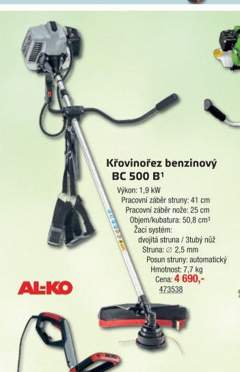 Křovinořez benzinový BC 500 B1
