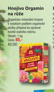 Hnojivo Orgamin na růže