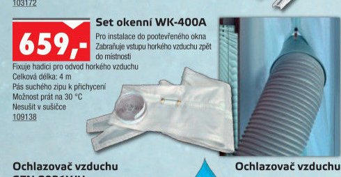 Set okenní WK-400A