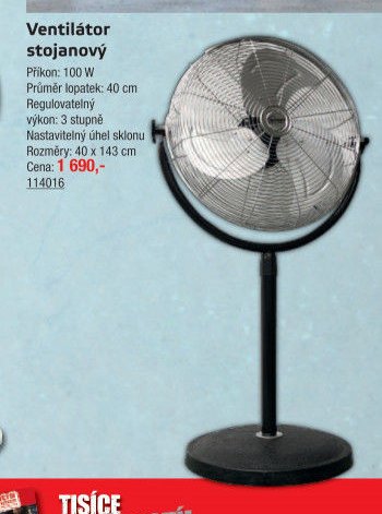 Ventilátor stojanový