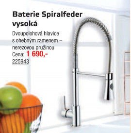 Baterie Spiralfeder vysoká