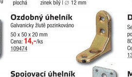 Ozdobný úhelník