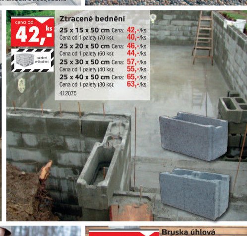 Ztracené bednění
