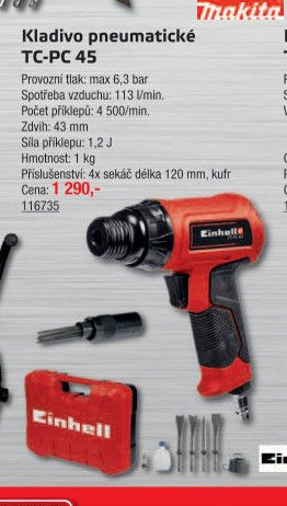Kladivo pneumatické TC-PC 45