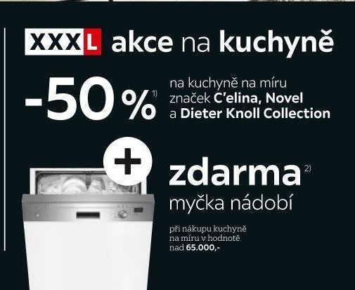 Myčka nádobí zdarma
