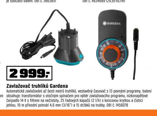 Zavlažovač truhlíků Gardena