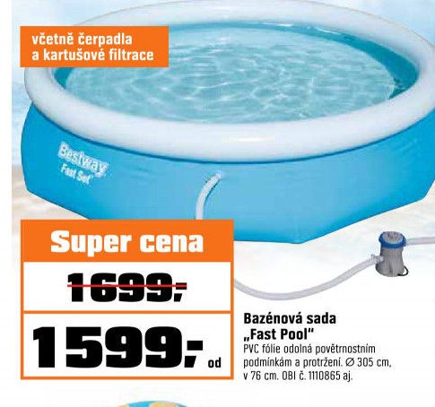 Bazénová sada Fast Pool