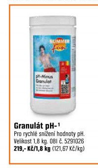 Granulát pH-
