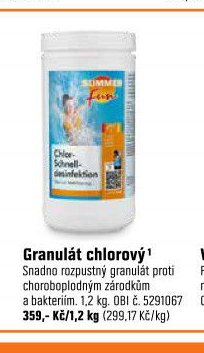 Granulát chlorový