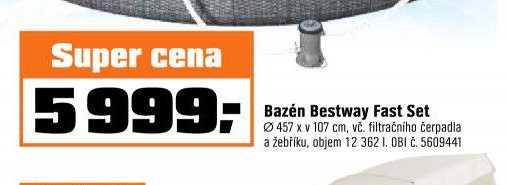 Bazén Bestway Fast Set