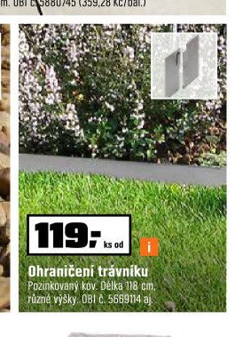 Ohraničení trávníku