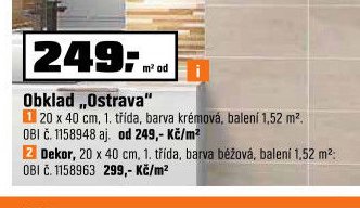 Obklad „Ostrava“