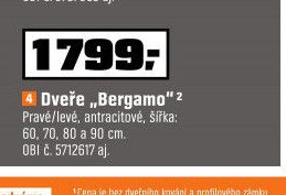 Dveře „Bergamo“