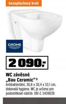 WC závěsné Bau Ceramic