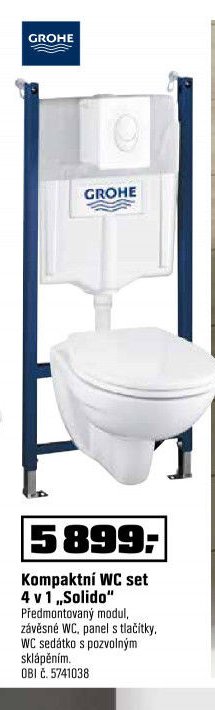 Kompaktní WC set 4 v 1 Solido