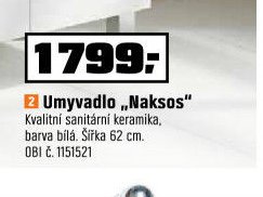 Umyvadlo Naksos