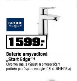 Baterie umyvadlová Start Edge