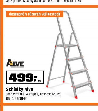 Schůdky Alve