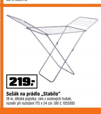 Sušák na prádlo „Stabilo“