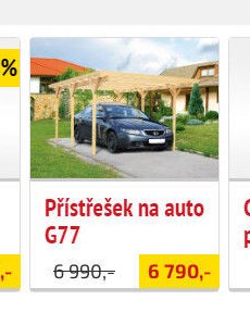 Přístřešek na auto G77