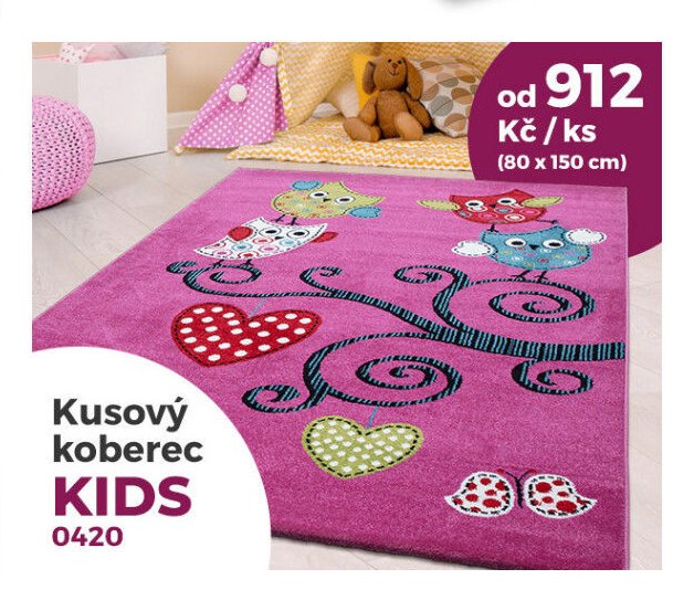 Kusový koberec KIDS 0420