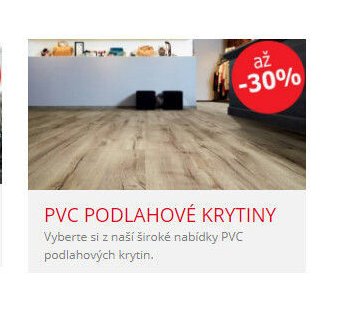 PVC podlahové krytiny