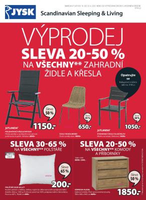 akční leták Jysk 10.6.2021-23.6.2021