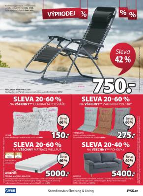 akční leták Jysk 10.6.2021-23.6.2021