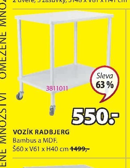 VOZÍK RADBJERG