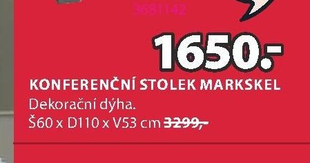Konferenční stolek MARKSKEL
