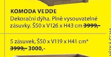 KOMODA VEDDE