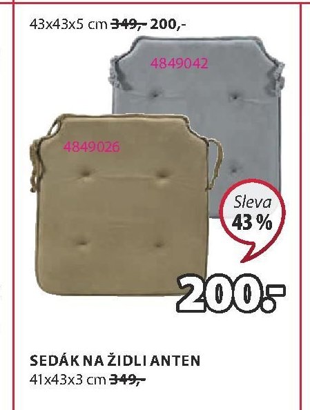 SEDÁK NA ŽIDLI ANTEN