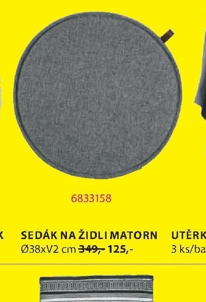 SEDÁK NA ŽIDLI MATORN