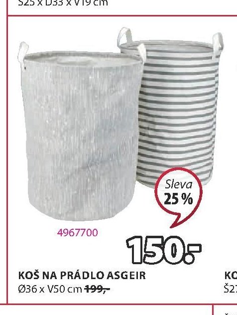 KOŠ NA PRÁDLO ASGEIR
