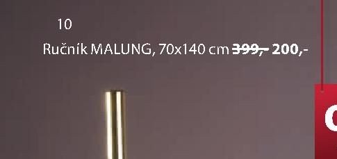 Ručník MALUNG 70x140 cm