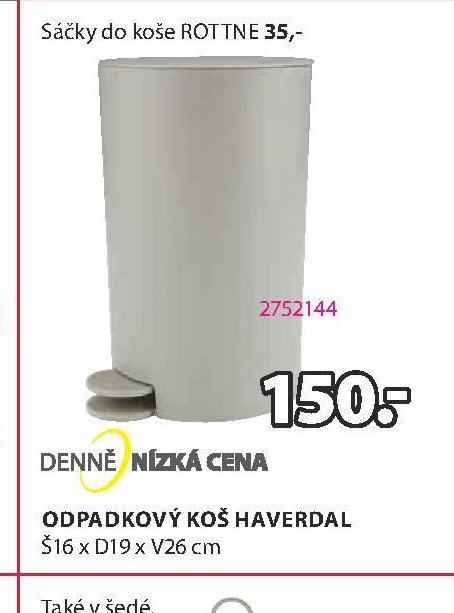 Odpadkový koš HAVERDAL