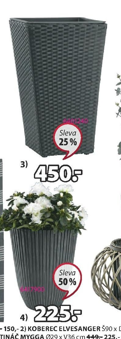 ZAHRADNÍ KVĚTINÁČ BLOMMOR