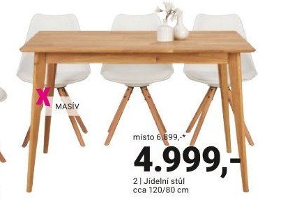 JÍDELNÍ STŮL „RITA“
