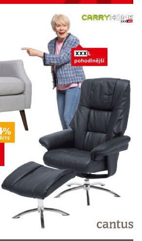4 Relaxační křeslo vč. taburetu