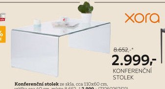 Konferenční stolek (sklo)